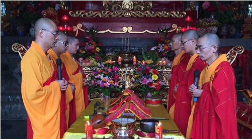 上海二严寺举办2015年地藏报恩祈福法会